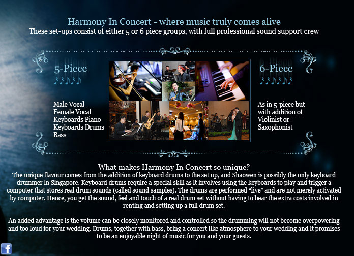 Services - Live Performances - Harmony in Concert